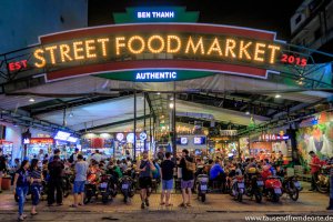 Street Food Market in Saigon