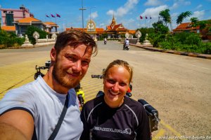 Grenzübergang von Vietnam kurz vor Kep in Kambodscha