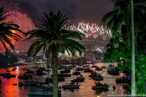 Feuerwerk in Sydney