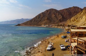 Tauchplatz Blue Hole bei Dahab in Ägypten