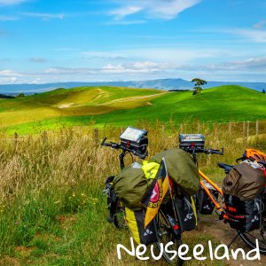 Neuseeland mit dem Fahrrad