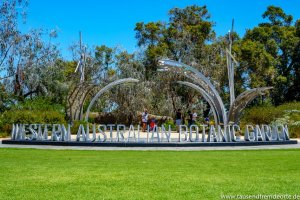 Der botanische Garten in Perth ist eine tolle Sehenswürdigkeit.