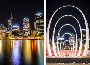 Der Dreh-und Angelpunkt ist eine beliebte Sehenswürdigkeit von Perth