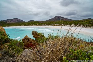 Ausblick auf die Hellfire Bay im Cape le Grand Nationalpark