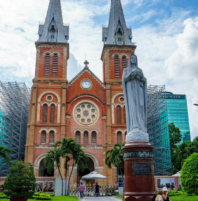 Kathedrale Notre Dame in Saigon